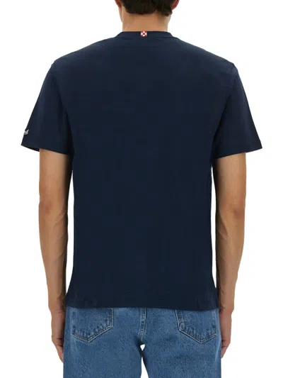 Mc2 Saint Barth Blue Cotton T-shirts