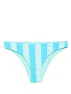 Mc2 Saint Barth Lido Bikini Bottom In Blue