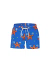 Mc2 Saint Barth Star-print Swim Shorts In Blue