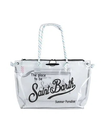 Mc2 Saint Barth Boat Bag Man Handbag White Size - Eva (ethylene - Vinyl - Acetate) In Black