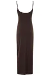 Mc2 Saint Barth Lycra Bodycon Dress With All-over Strass Embellishment