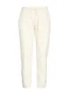 Mc2 Saint Barth Bolt Elastic-waist Track Pants In White