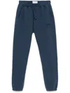 Mc2 Saint Barth Bolt Sweatpants In Blue
