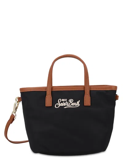 Mc2 Saint Barth Borsa City In Nylon In Black