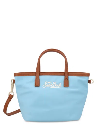 Mc2 Saint Barth Borsa City In Nylon In Blue