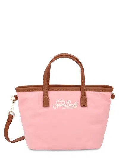 Mc2 Saint Barth Borsa City In Nylon In Pink