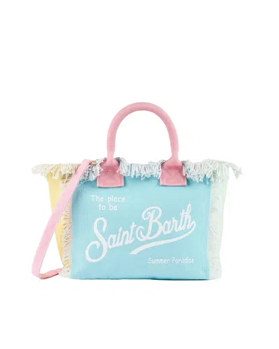 Mc2 Saint Barth Borsa Colette Colorblock In Blue