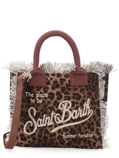 Mc2 Saint Barth Borsa "colette" Con Logo In Pattern