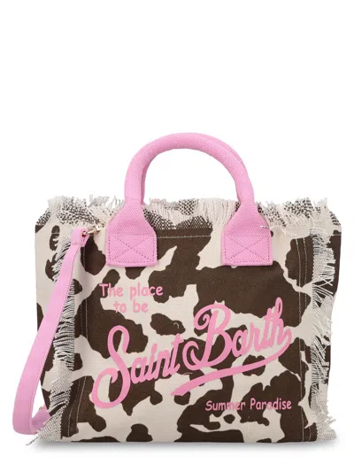 Mc2 Saint Barth Borsa Colette In Canvas In Multi