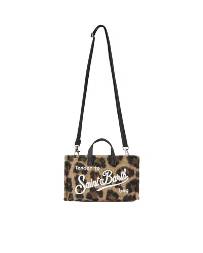 Mc2 Saint Barth Borsa Portacellullare Phone Animalier In Brown