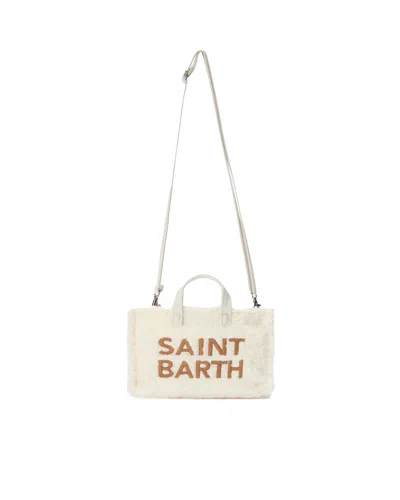 Mc2 Saint Barth Borsa Portacellullare Phone Beige In White