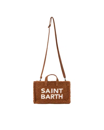 Mc2 Saint Barth Borsa Portacellullare Phone Marrone In Red