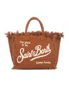 Mc2 Saint Barth Borsa Tote Vanity In Lino Marrone