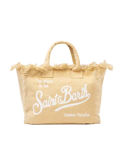 Mc2 Saint Barth Borsa Vanity Beige In Brown