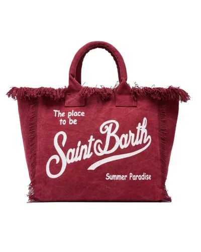 Mc2 Saint Barth Borsa Vanity Bordeaux