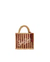 Mc2 Saint Barth Borsa Vanity Mini In Brown