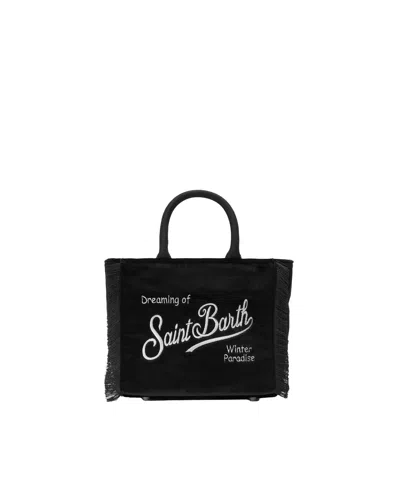 MC2 SAINT BARTH BORSA VANITY MINI VELVET NERA