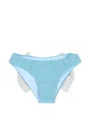 Mc2 Saint Barth Bow Bikini Bottoms In Blue