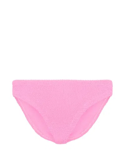 Mc2 Saint Barth Bow Bikini Bottoms In Pink