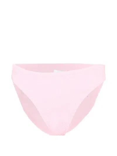 Mc2 Saint Barth Bow Bikini Bottoms In Pink