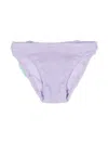 Mc2 Saint Barth Bow-detail Bikini Bottoms In Purple