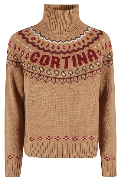 Mc2 Saint Barth Meghan Nordic Box Sweater In Multi