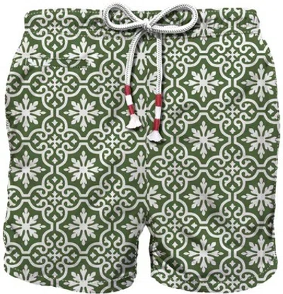 Mc2 Saint Barth Boxer Sea  Cap0001 02143h In Green