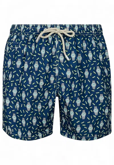 Mc2 Saint Barth Boxer Sea  Lig0003 04360f In Blue