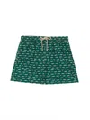 Mc2 Saint Barth Boxer Swimsuit In Green