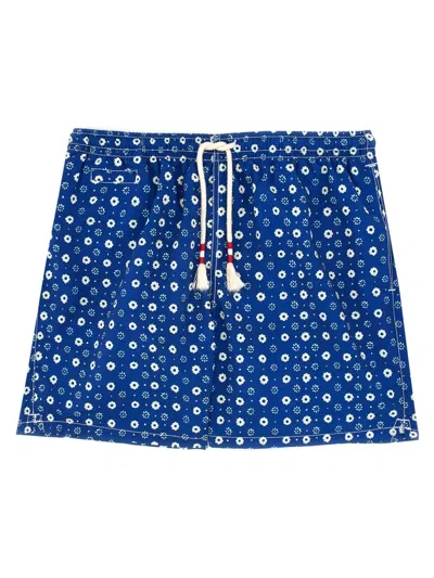 Mc2 Saint Barth Costume Da Bagno Boxer In Azure