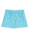 Mc2 Saint Barth Boxer Swimsuit In Azure