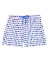 Mc2 Saint Barth Boxer Swimsuit In Pink