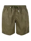 Mc2 Saint Barth Camouflage Drawstring Swim Shorts