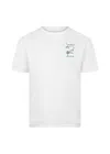 Mc2 Saint Barth Boys Peanuts Champions Cotton Classic T-shirt In White