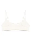 Mc2 Saint Barth Beige Judy Bikini Top In Neutral