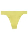 Mc2 Saint Barth Brazilian Bikini Bottoms In Yellow