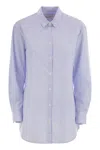 MC2 SAINT BARTH MC2 SAINT BARTH BRIGITTE - SHIRT WITH STRIPED PATTERN