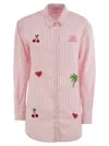 Mc2 Saint Barth Brigitte Shirt In Pink