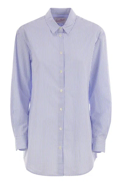 MC2 SAINT BARTH MC2 SAINT BARTH BRIGITTE - SHIRT WITH STRIPED PATTERN