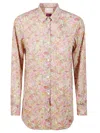 Mc2 Saint Barth Brigitte Floral Pattern Cotton Shirt In Multi