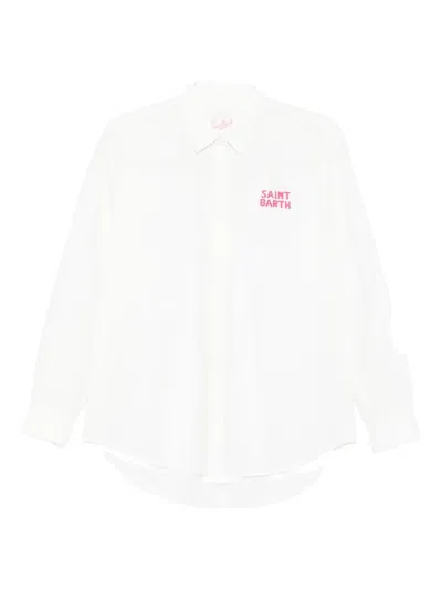Mc2 Saint Barth Brigitte Embry Shirt In White