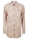 Mc2 Saint Barth Brigitte Floral Pattern Cotton Shirt In Multi