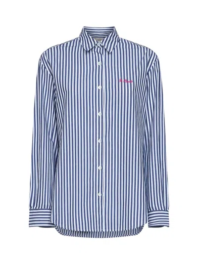 Mc2 Saint Barth Brigitte Shirt In Blue