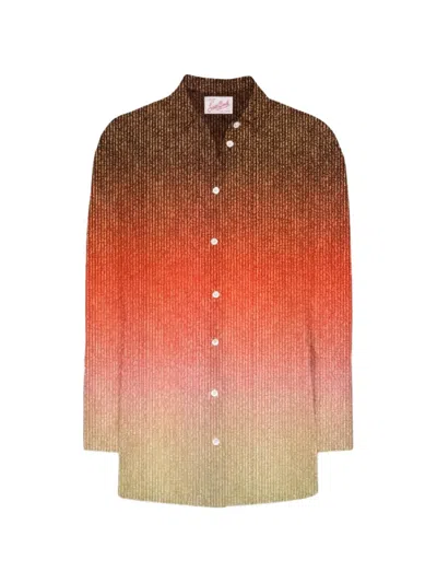 Mc2 Saint Barth Brigitte Shirt In Orange