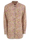 Mc2 Saint Barth Brigitte - Shirt With Flower Pattern In Multi