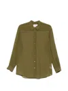 Mc2 Saint Barth Brigitte Strass-embellished Shirt In Green