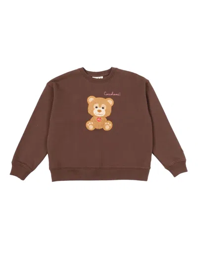 Mc2 Saint Barth Kids' Briony W-trudi Coccolami Terry 18 Emb In Multi