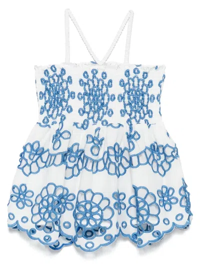Mc2 Saint Barth Broderie-anglaise Blouse