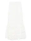 Mc2 Saint Barth Broderie-anglaise Skirt