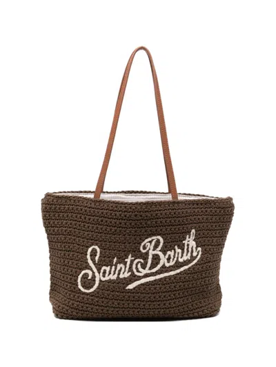 Mc2 Saint Barth Brown Shoulder Bag